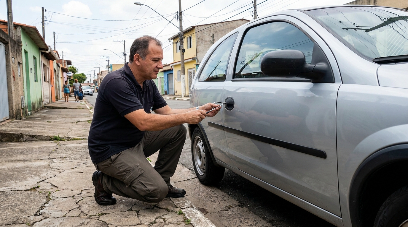 Abertura de carro sem danos por chaveiro em São José do Rio Preto‑SP