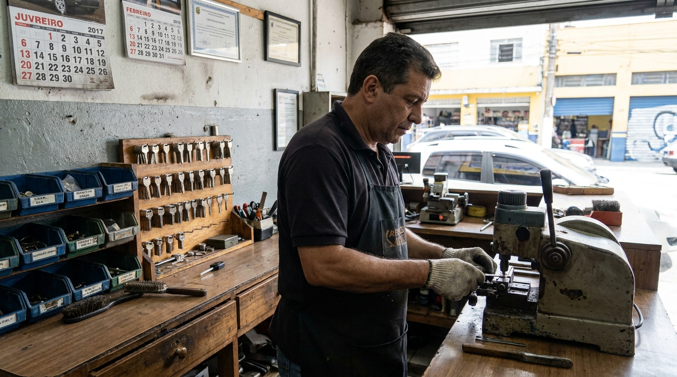 Chave Presencial (Smart Key) em São José do Rio Preto‑SP